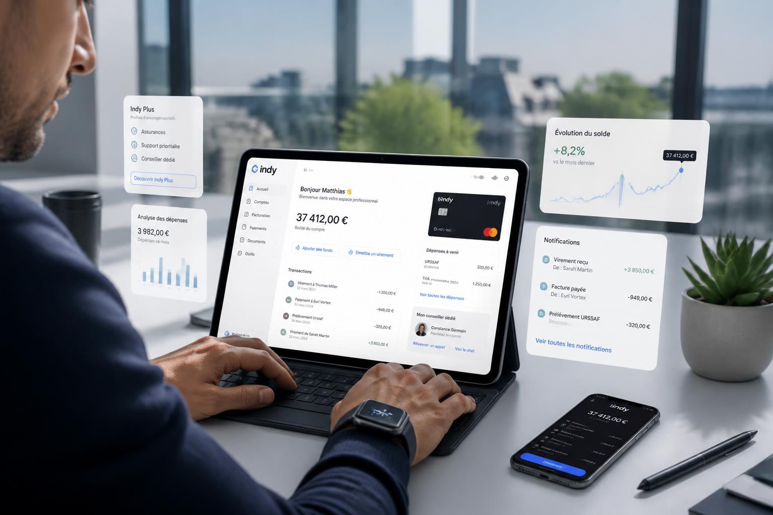découvrez indy, la banque professionnelle innovante : présentation complète, fonctionnalités, avantages et avis pour bien choisir votre partenaire bancaire.