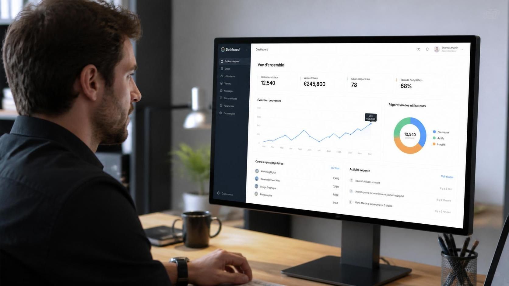 découvrez notre présentation et avis complet sur systeme.io, la plateforme de formation tout-en-un qui facilite la création, la gestion et la vente de vos formations en ligne.