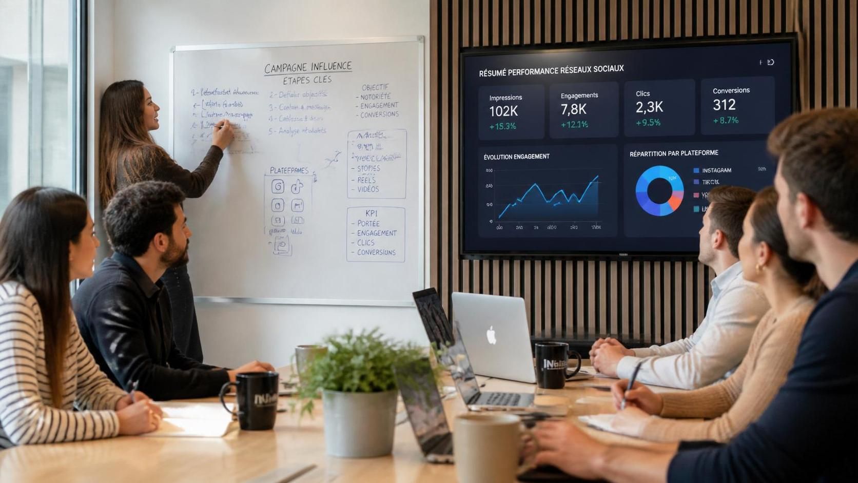 agence experte en marketing d'influence, connectant marques et talents pour des collaborations authentiques et performantes.
