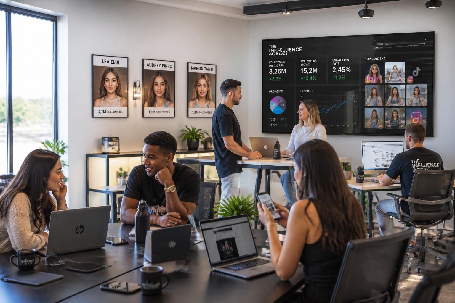 agence experte en marketing d'influence, nous facilitons la connexion entre marques et talents pour des campagnes impactantes et authentiques.