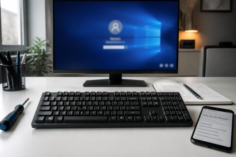 découvrez pourquoi votre clavier windows 10 est inactif au démarrage et explorez des solutions efficaces pour résoudre ce problème rapidement et facilement.