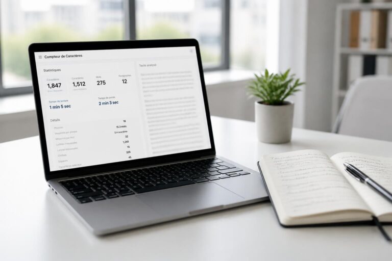 utilisez notre outil de comptage des caractères pour suivre avec précision la longueur de vos textes et optimiser votre contenu facilement.