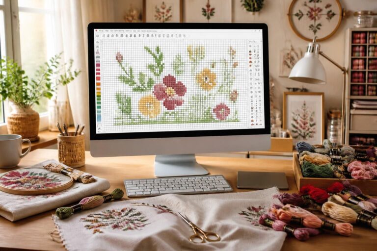 découvrez un logiciel gratuit et facile à utiliser pour créer vos motifs de point de croix dmc personnalisés. idéal pour tous les passionnés de broderie.