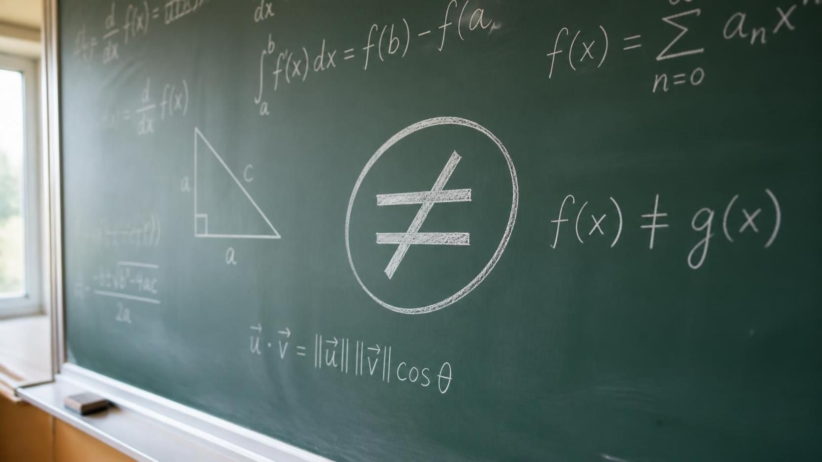découvrez le symbole d’égalité barrée, son usage précis en mathématiques et logique, ainsi que sa signification pour mieux comprendre son rôle dans différents contextes.